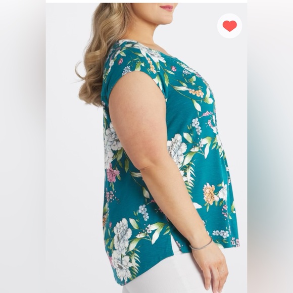 DANIEL RAINN Patoka Pleated Split Neck Knit Top - Picture 5 of 10